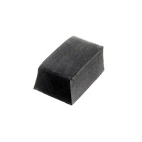 Hood latch bumper. 1 in. long x 3/4 in. wide at base 1/2 in-SB 12