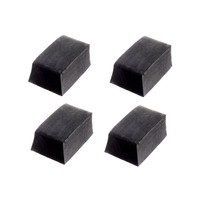 Hood Latch Bumpers.  1" X 3/4" X 7/16" high.  4-Piece Set-SB 12-SET