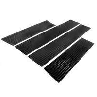 Inner 4-Door Step Plate Pad.  Rubber only, no metal back-SP 15