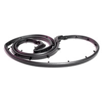 Upper Tailgate Seal, for Hardtop. 129-3/4" long. Each-TG 99
