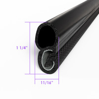 Pinchweld Trim Seal. Cloth covered in basketweave design-TS 5