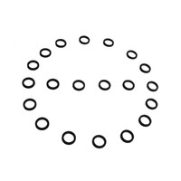 Flat Rubber Washers.  3/8" I.D., 1/2" O.D., 1/16" thick-UW 18