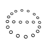 Flat Rubber Washers.  3/8" I.D., 1/2" O.D., 1/16" thick-UW 18