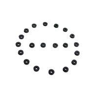 Flat Rubber Washers.  1/8" I.D., 1/2 O.D., 1/8" thick-UW 23