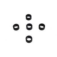 Flat Rubber Washers.  3/8" I.D., 1/2" O.D., 1/4" thick-UW 42