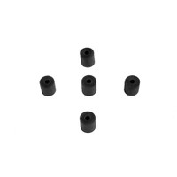 Flat Rubber Washers.  1/8" I.D., 3/8" O.D., 3/8" thick-UW 46