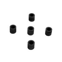 Flat Rubber Washers.  1/4" I.D., 3/8" O.D., 3/8" thick-UW 50