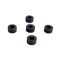 Flat Rubber Washers.  3/8" I.D., 3/4" O.D., 3/8" thick-UW 55