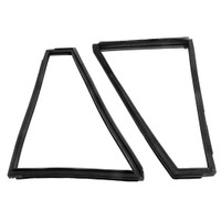 Vulcanized rear quarter-window seals. Fits Nova wagons only-VQT 4000