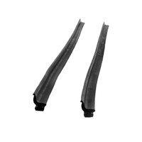 Rear roll-up Seal.  Two 18" sections sliced into metal track-VS 4