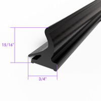 Quarter Window Seals, for 4-Door Hardtops-VS 4-D