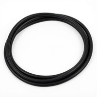 Vulcanized Rear Windshield Seal Accepts Chrome trim.  For 2-door hardtops-VWS 3206-R