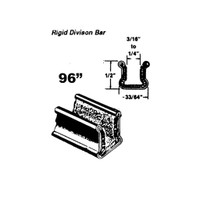Rigid division-bar channel. Made with Zinc-plated bead-WC 1-96