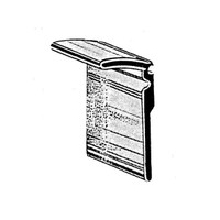 Outside Door Window Sweeper.  All rubber.  Sold by the foot-WC 27-/FT