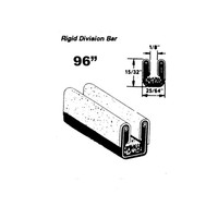 Rigid division-bar run channel-WC 31-96