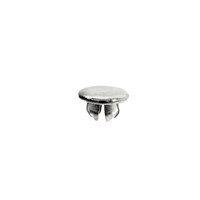 Chrome Plug Button.  For 1/4" hole size-WF 1000-A