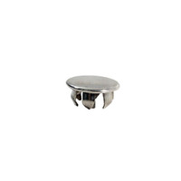 Chrome Plug Button.  For 3/8" hole size-WF 1000-B