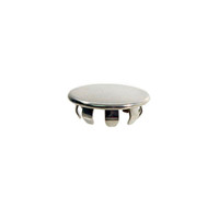 Chrome Plug Button.  For 5/8" hole size-WF 1000-E
