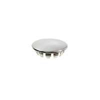 Chrome Plug Button.  For 3/4" hole size-WF 1000-F