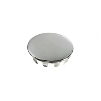 Nickel Plated Plug Button.  For 1-1/2" hole size-WF 1000-J
