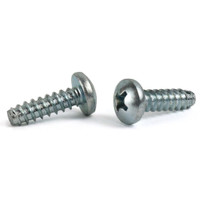 Sheet Metal Screws.  #4 X 3/8".  25-Piece Set-WF 12