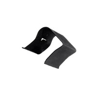 Window Channel Clip.  Made of black plate steel, 3/4" wide-WF 16