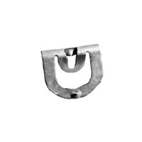 Rear Reveal Molding Clip.  Made of steel.  1" X 7/8".  Each-WF 206