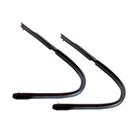 Rear vent window seals. '49 Mercury 4-door sedan. Pair. R&L-WR 3302-R