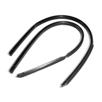 Rear vent window seals. For 4-door touring sedans.  Pair-WR 7302-R