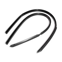 Rear vent window seals. For 4-door touring sedans.  Pair-WR 7302-R