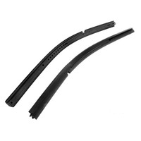 Front Vent Window Seals, for Sedans.  25" long each-WR 7320