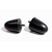 Front suspension Bumpers. Rubber base to crown is 2-3/8 high-XB 31