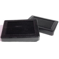 Clutch and Brake Pedal Pads.  3" wide X 3-7/8" long.  Pair-CB 21