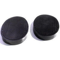 Clutch and Brake Pedal Pads.  2-5/8" wide X 3-3/4" long-CB 26