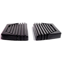 Clutch and Brake Pedal Pads.  Exact reproduction-CB 80