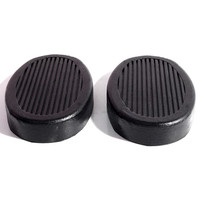 Clutch and Brake Pedal Pads.  Exact reproduction-CB 96 Clutch and Brake Pedal Pads.  Exact reproduction-CB 96