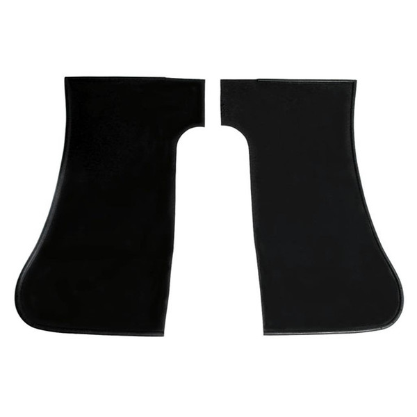 Gravel Shields.  Molded flat without metal backing plates-FS 22