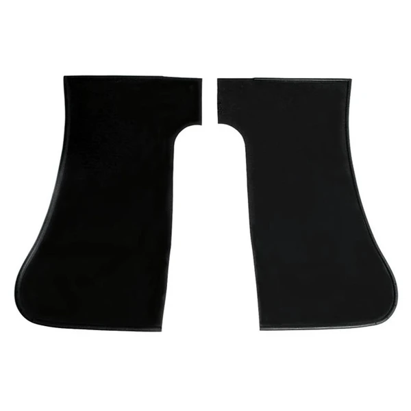 Gravel Shields.  Molded flat without metal backing plates-FS 22