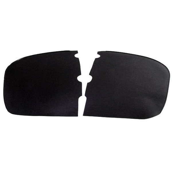 Gravel Shields.  Molded flat without metal backing plates-FS 39