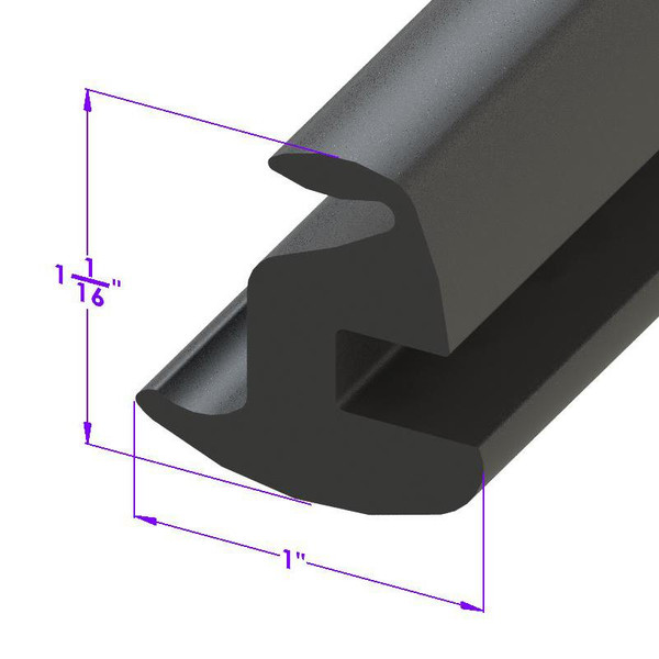Sold By The Foot - Windshield, Rear Window and Quarter Window Seal-LP 30-G