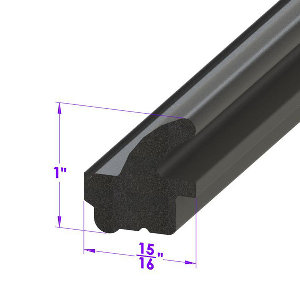 Trunk Seal.  Sponge rubber.  Sold by the foot  -LP 51