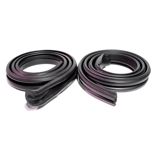 Molded Roof Rail Seals for 2-Door Hardtop.  Pair R&L-RR 4009