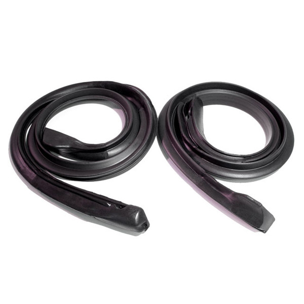 Molded Roof Rail Seals, for 2-Door Hardtop.  Pair R&L-RR 5010-B
