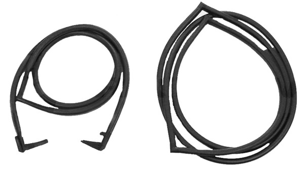 Door Seals, 67-72 GM Suburban, Back Left and Right Cargo Door Seals, Pair-LM 121-R