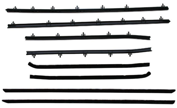 Window Sweeper Kit Fits 68  Pontiac Lemans GTO 2 Door Hardtop 8 piece set-WC 8100-19