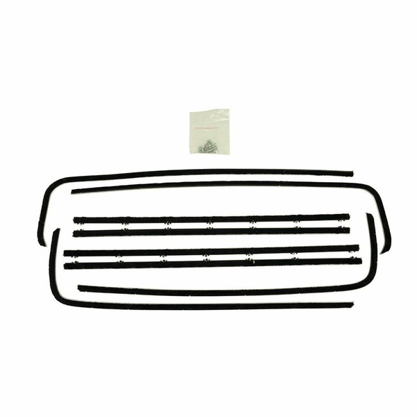 Window Sweeper Kit Fits 66-67 Charger 2 Door Hardtop  8 Piece kit-WC 2300-14