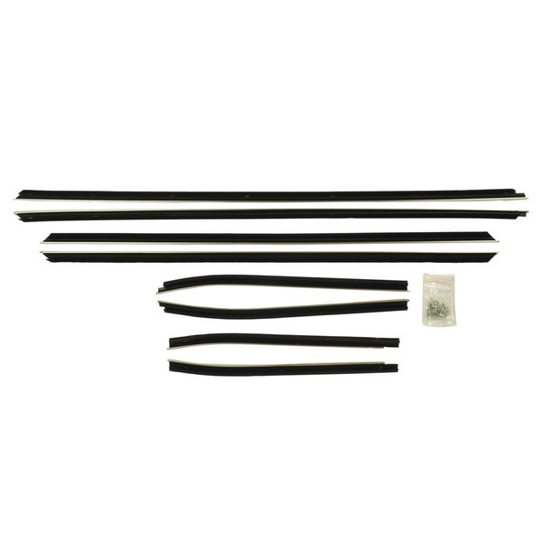 Window Sweeper Kit Fits 1969 Cutlass 2 Door Convertible. 8 Piece.-WC 7300-36