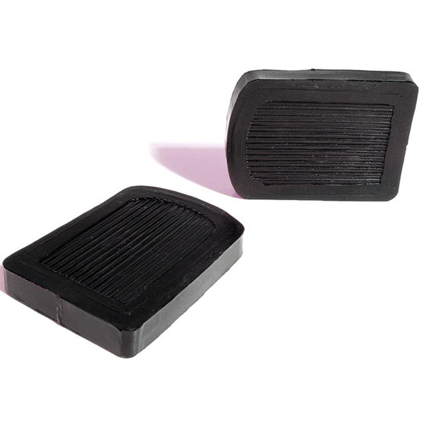 Clutch and Brake Pedal Pads.  2-5/8" wide X 3-5/8" long-CB 25
