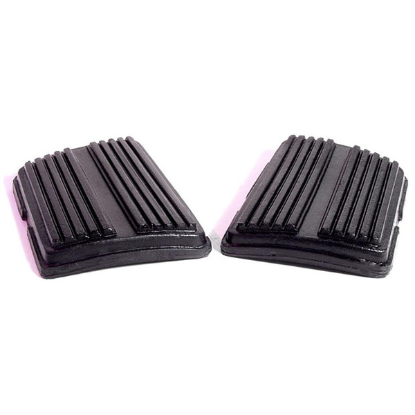 Clutch and Brake Pedal Pads.  3-3/4" wide.  Pair-CB 99-D