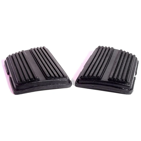 Clutch and Brake Pedal Pads.  3-3/4" wide.  Pair-CB 99-D